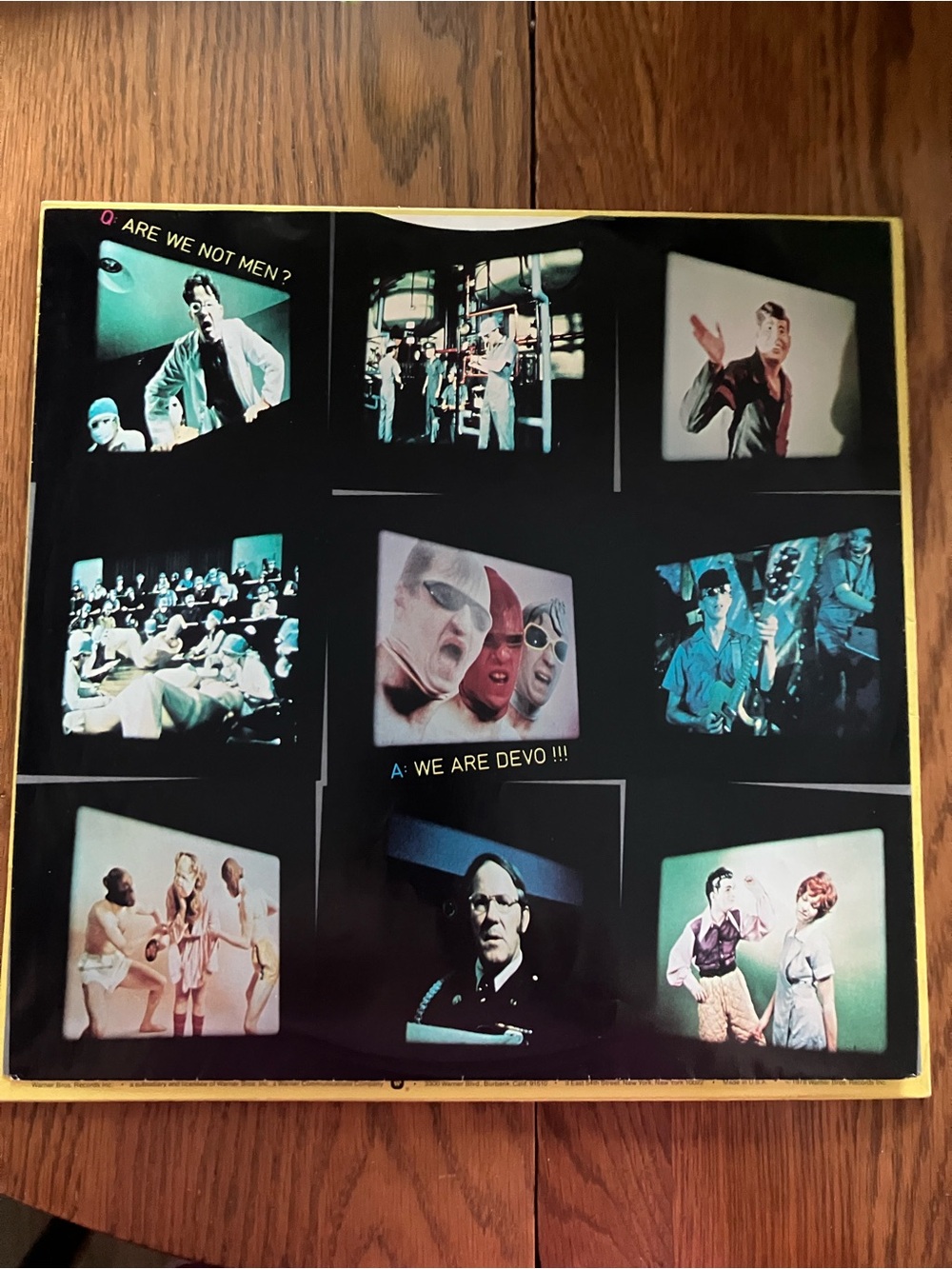 Vintage 1978 First Pressing Devo “Q:Are We Not Men? A:We Are Devo!” Vinyl - Picture 7 of 11